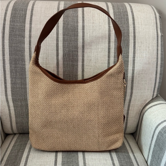 New! Raffia shoulder bag - Picture 7 of 10